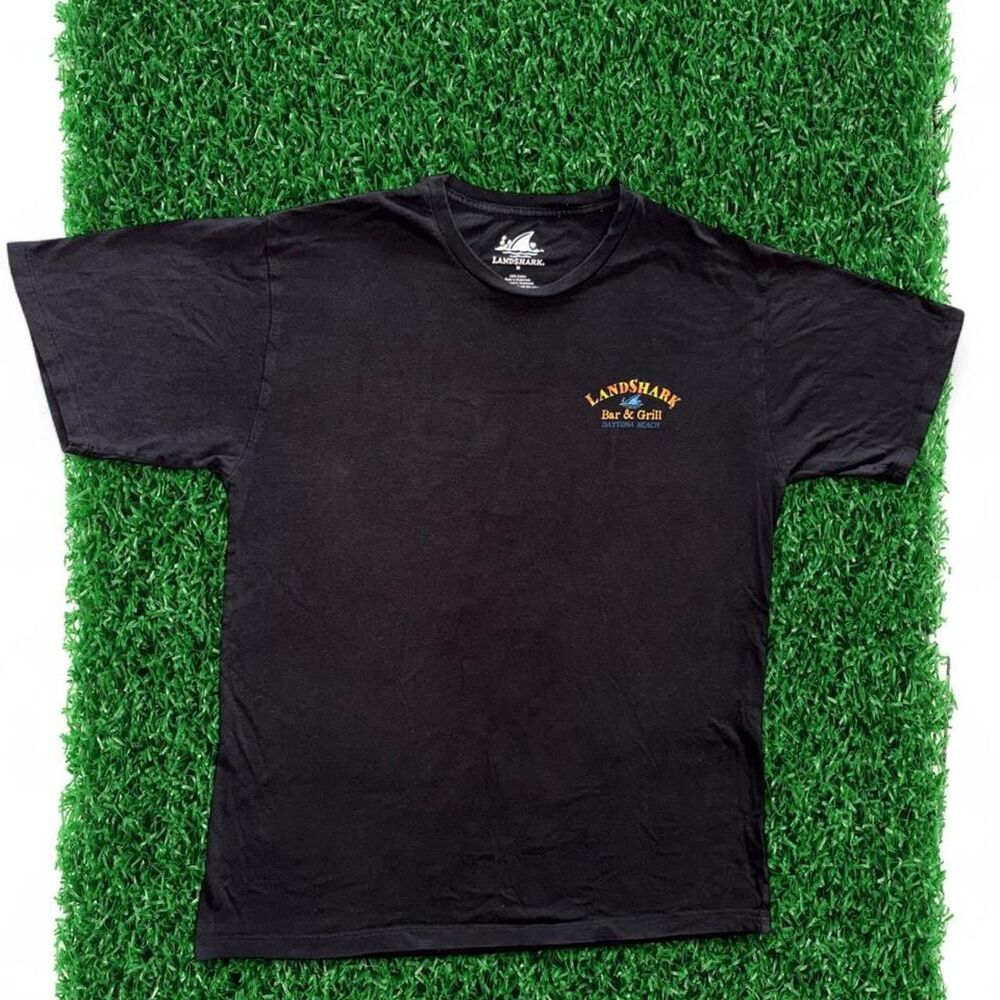 Unbranded Men's Black and Navy T-shirt